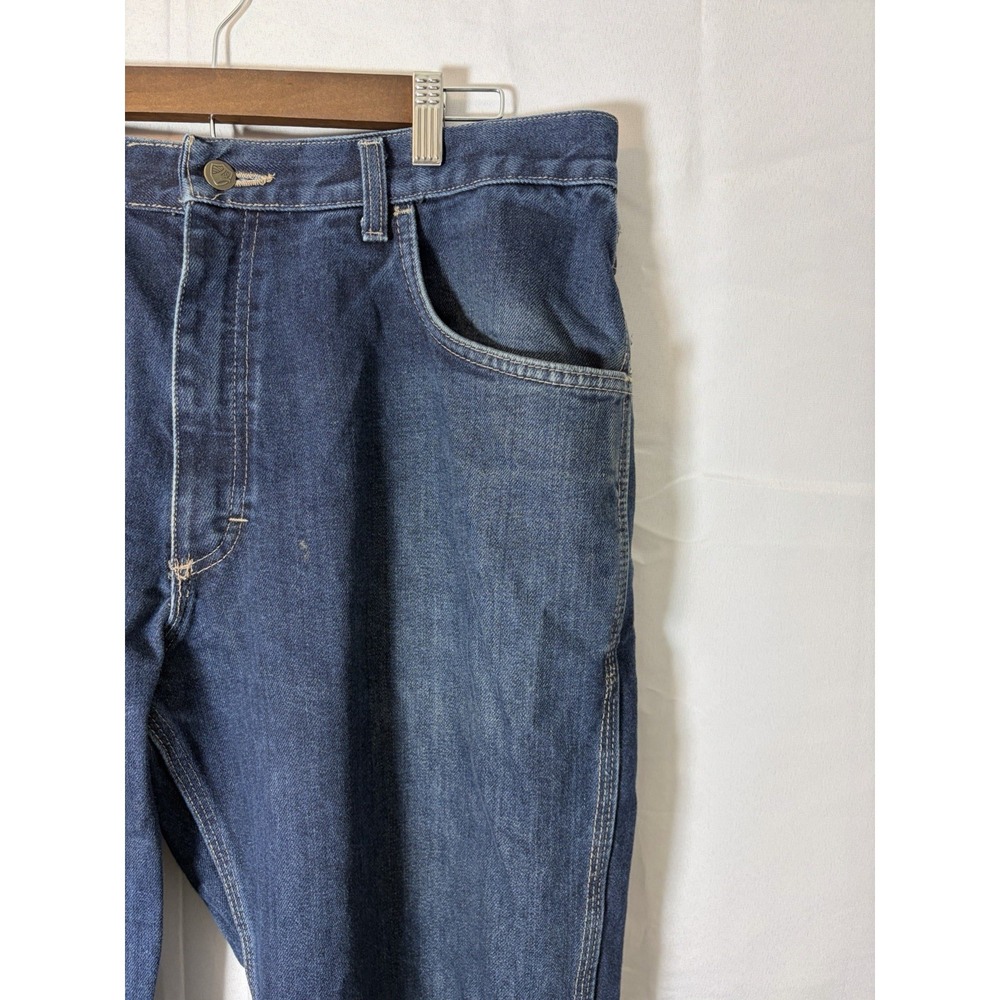 Tyndale Jeans Men's Size 38x32 Blue FR Fire Flame Resistant Workwear USA - Picture 4 of 15